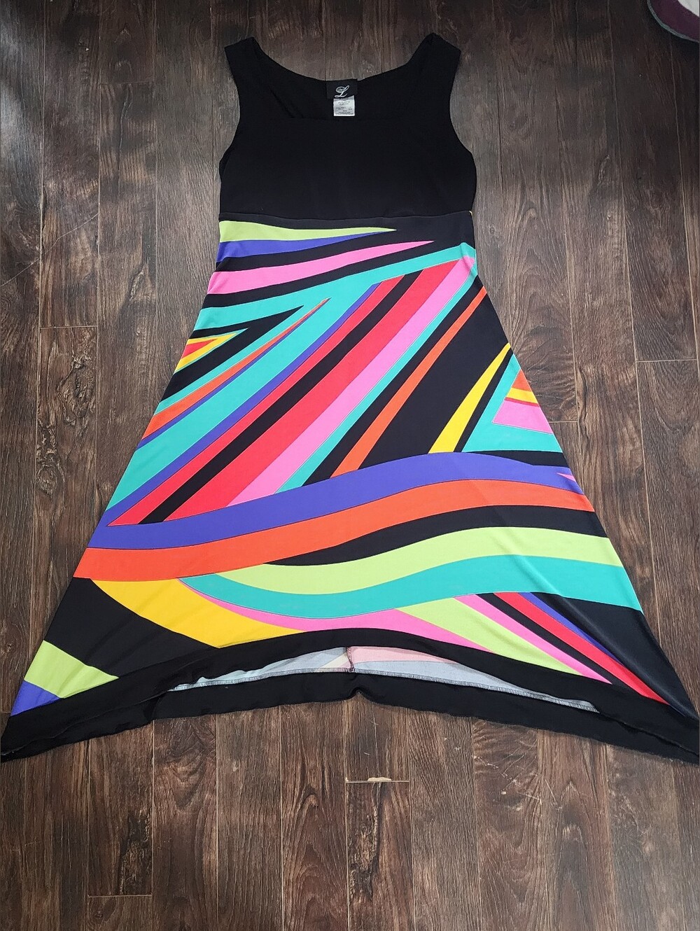 Retro Style Libra tank-style dress Size: Medium,Spandex 100130